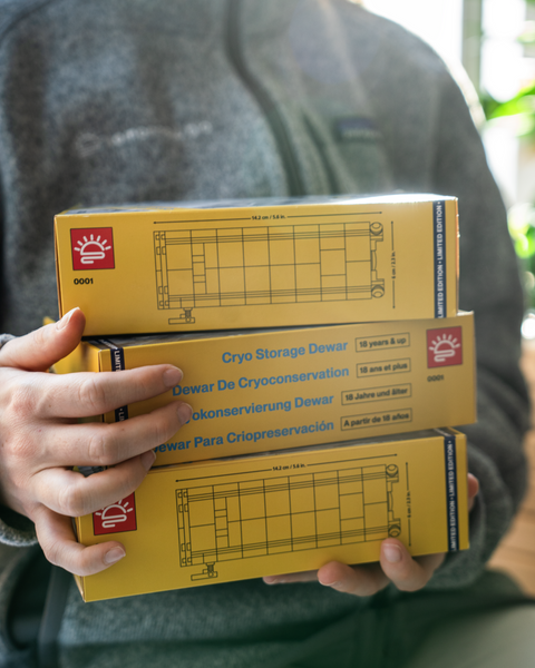 Custom Lego Set Cryostorage Dewar Small (215 pcs)