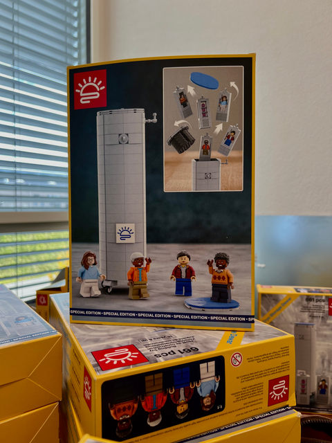 Custom Lego Set Cryo Storage Dewar Big (661 pcs)